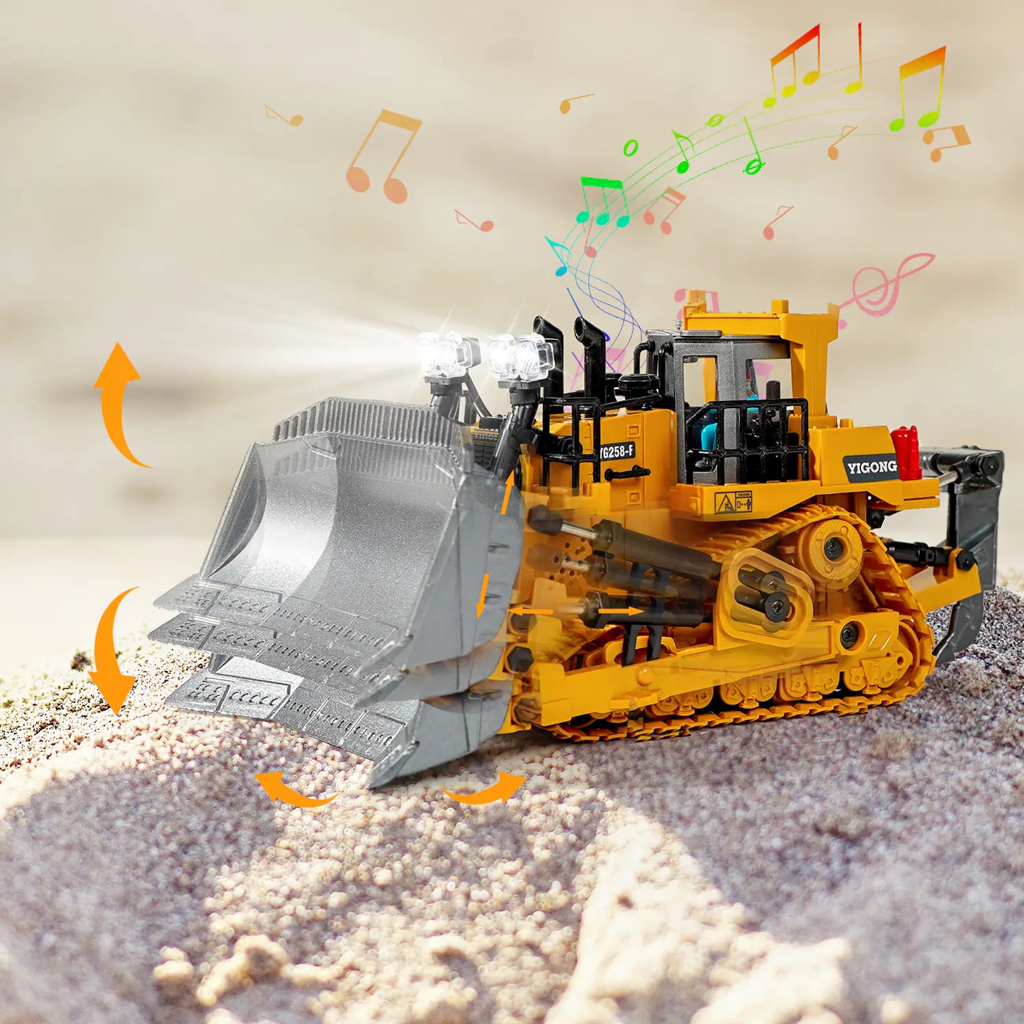 RC Graafmachine met 2.4GHz Besturing