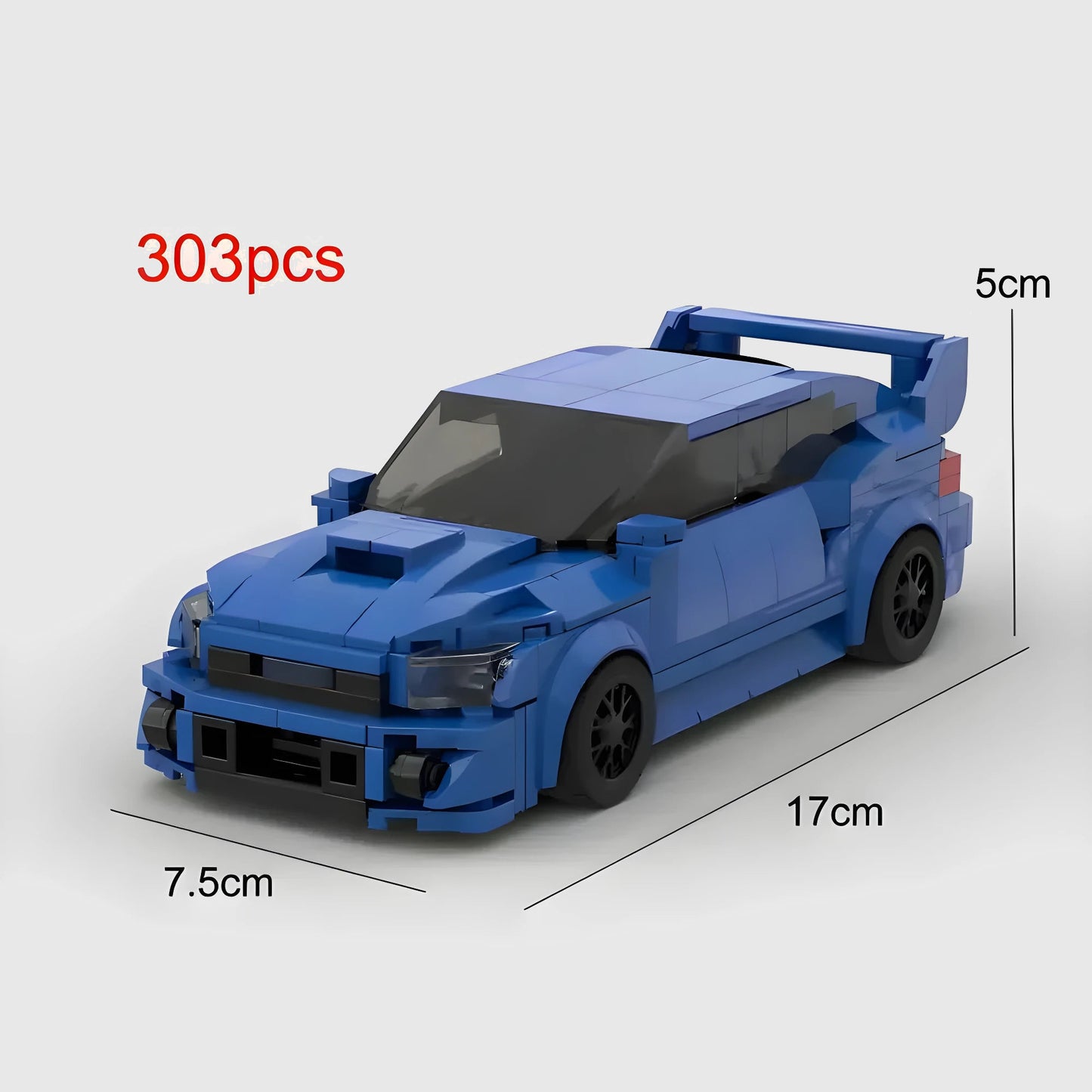 Subaru WRX STI - MiniBrickCars