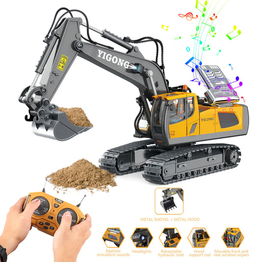RC Graafmachine met 2.4GHz Besturing