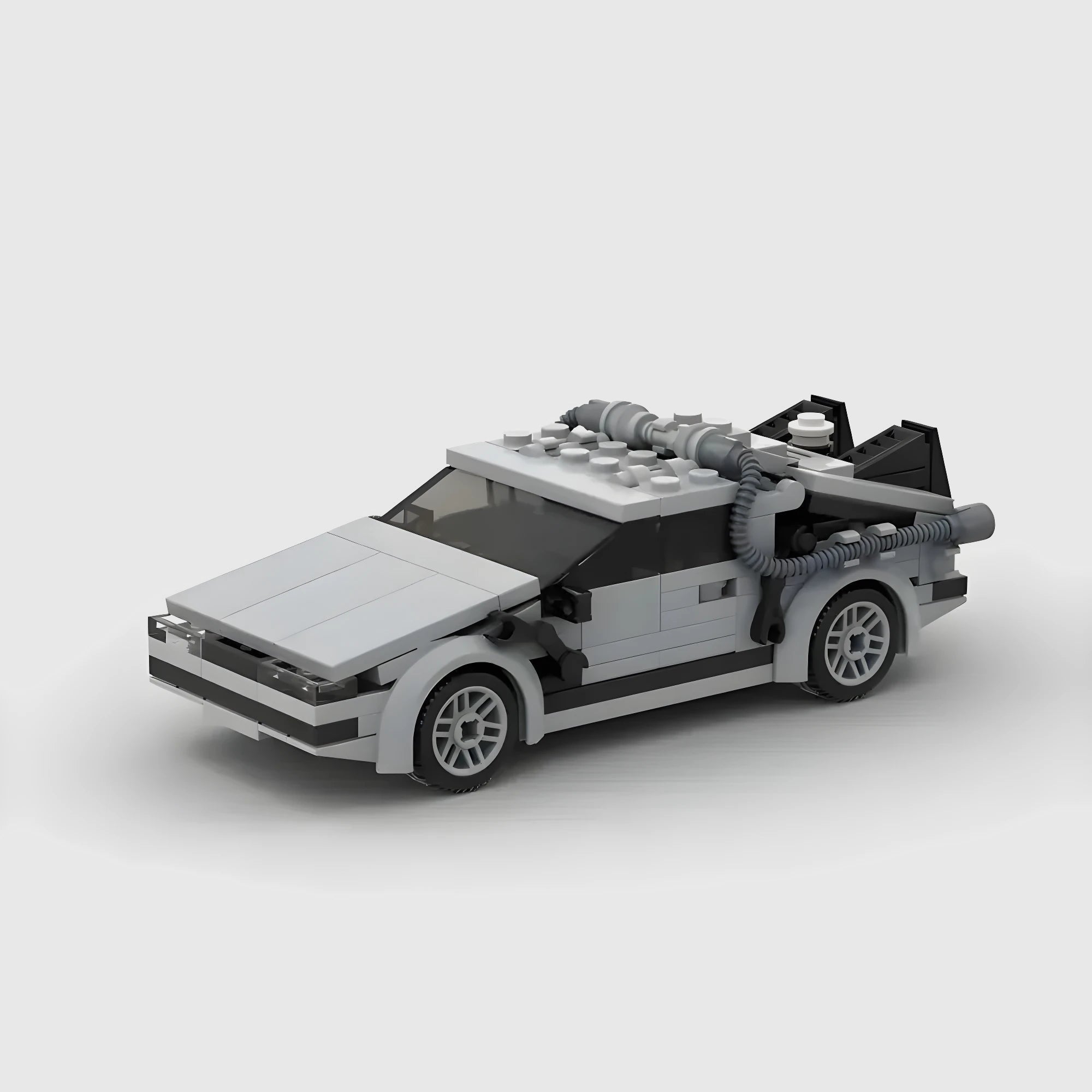 DeLorean (Back To The Future) - MiniBrickCars