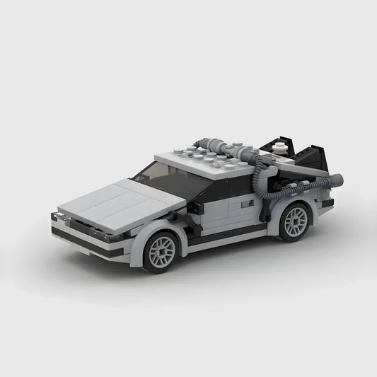 DeLorean (Back To The Future) - MiniBrickCars