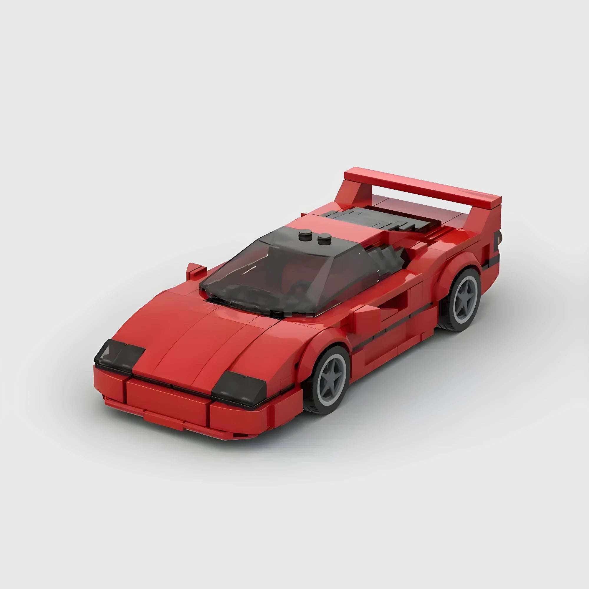 Ferrari F40 | Red - MiniBrickCars