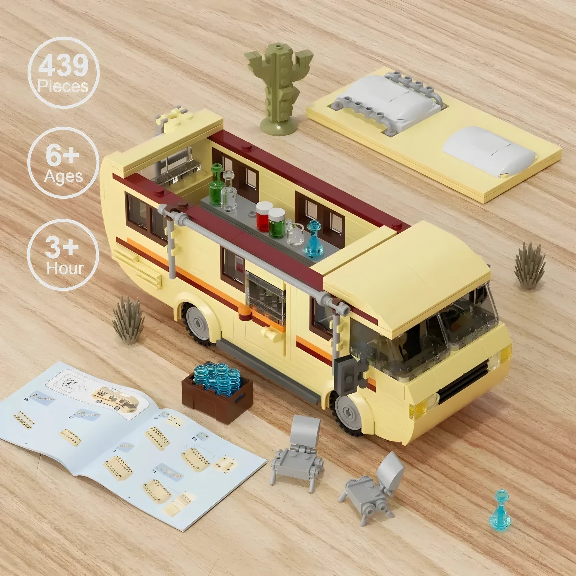 Fleetwood Bounder RV (Breaking Bad) - MiniBrickCars