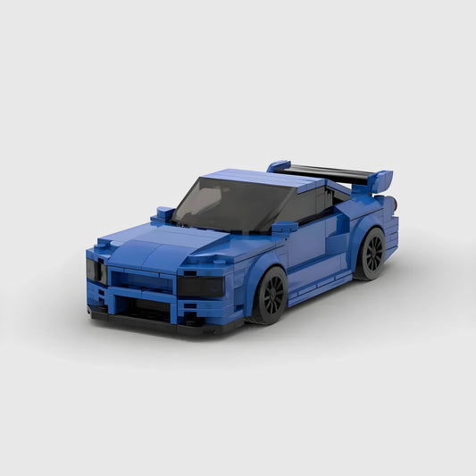 Nissan Skyline GTR R34 - MiniBrickCars
